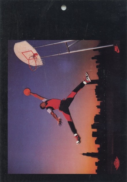 1982-92 Nike Poster Cards #290850 Michael Jordan - Air Jordan (1985) Front