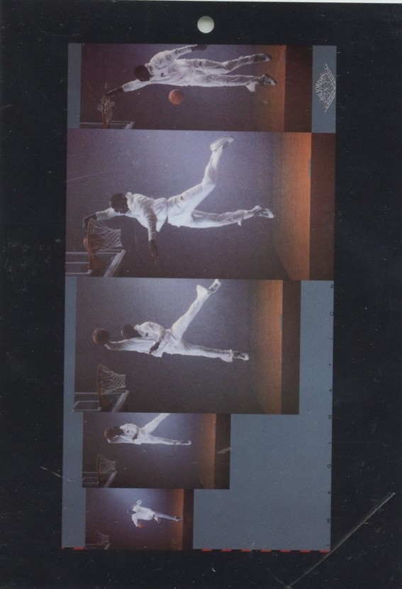 1982-92 Nike Poster Cards #290867 Michael Jordan - Imagination (1986) Front