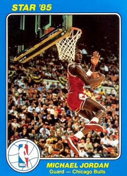 1984-85 Star Court Kings #26 Michael Jordan (5x7) Front