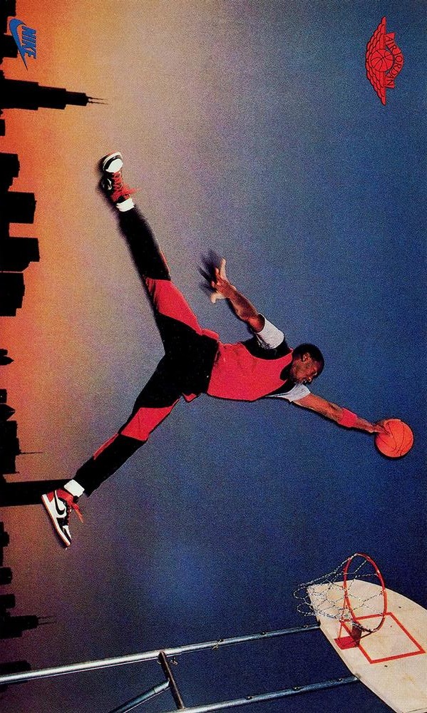 1985 Nike Sports Cards #NNO Michael Jordan Front