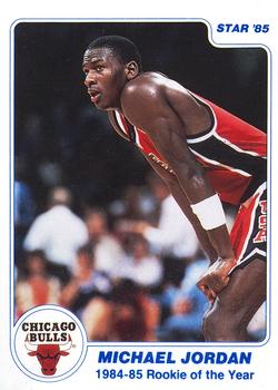 1985 Star LAST 11 R.O.Y #1 Michael Jordan Front