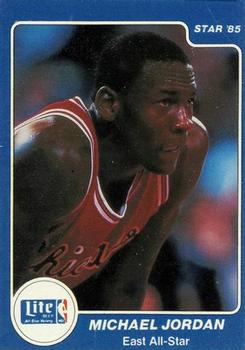 1985 Star LITE All-Stars #4 Michael Jordan Front