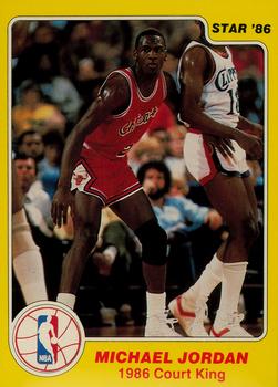1985 Star Court Kings #18 Michael Jordan Front