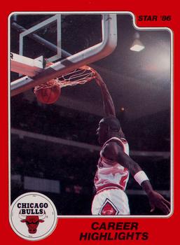 1986 Star Michael Jordan #7 Michael Jordan / Career Highlights Front