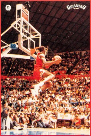 1987-88 Gigantes de la NBA Stickers (Spain) #33 Michael Jordan Front