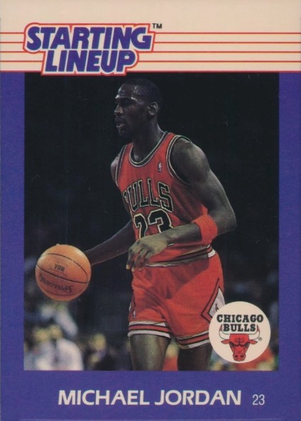 1988 Kenner Starting Lineup Cards #NNO Michael Jordan Front