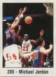 1988-89 Panini Stickers Spanish #285 Michael Jordan Front