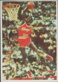 1989 CAO Muflon Yugoslavian #72 Michael Jordan Front