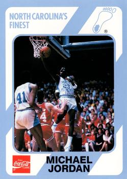 1989 Collegiate Collection North Carolina's Finest #14 Michael Jordan Front