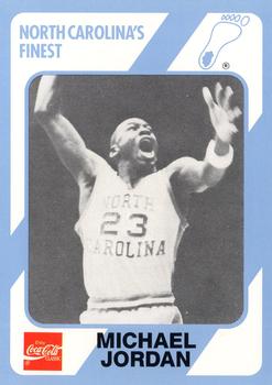 1989 Collegiate Collection North Carolina's Finest #65 Michael Jordan Front