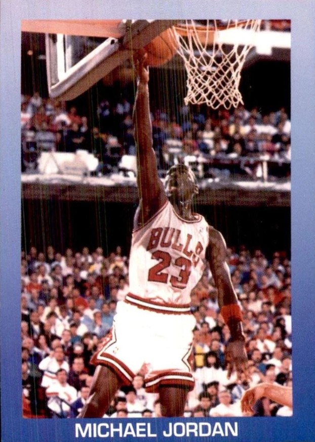 1989-90 All-Sports Superstars Series 1-4 (unlicensed) #NNO Air Jordan Front