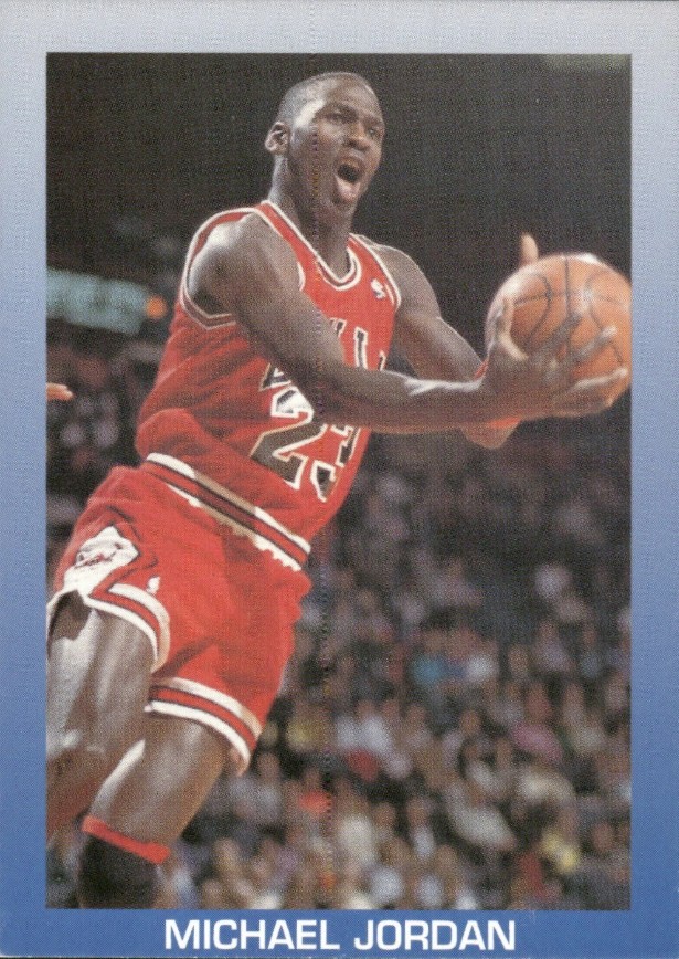 1989-90 All-Sports Superstars Series 1-4 (unlicensed) #NNO Michael Jordan Front
