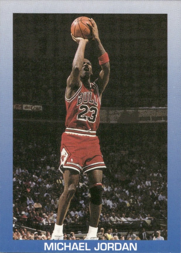 1989-90 All-Sports Superstars Series 1-4 (unlicensed) #NNO Michael Jordan Front