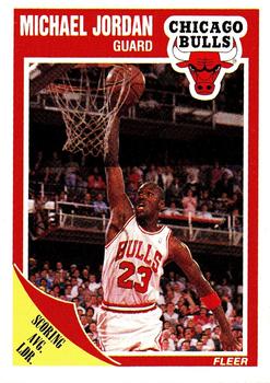 1989-90 Fleer #21 Michael Jordan Front
