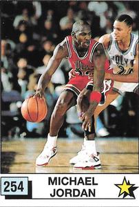 1989-90 Panini Stickers Spanish #254 Michael Jordan Front