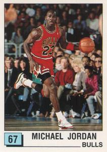 1989-90 Panini Stickers Spanish #67 Michael Jordan Front