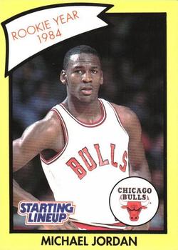 1990 Kenner Starting Lineup Cards #NNO Michael Jordan Front