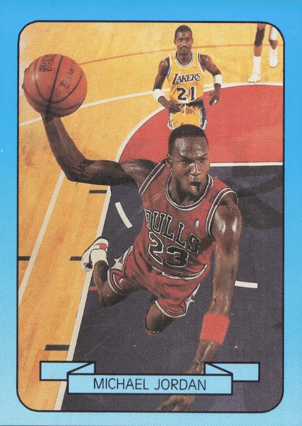 1990 Living Legends Blue (unlicensed) #9 Michael Jordan Front