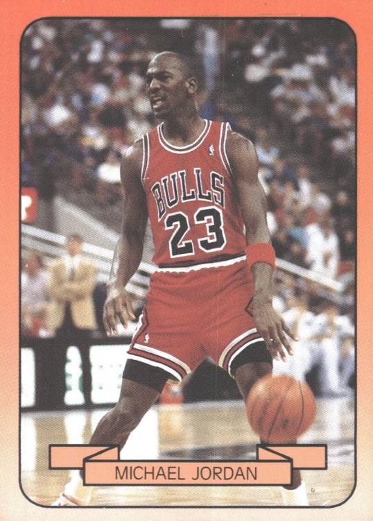 1990 Living Legends Orange (unlicensed) #NNO Michael Jordan Front