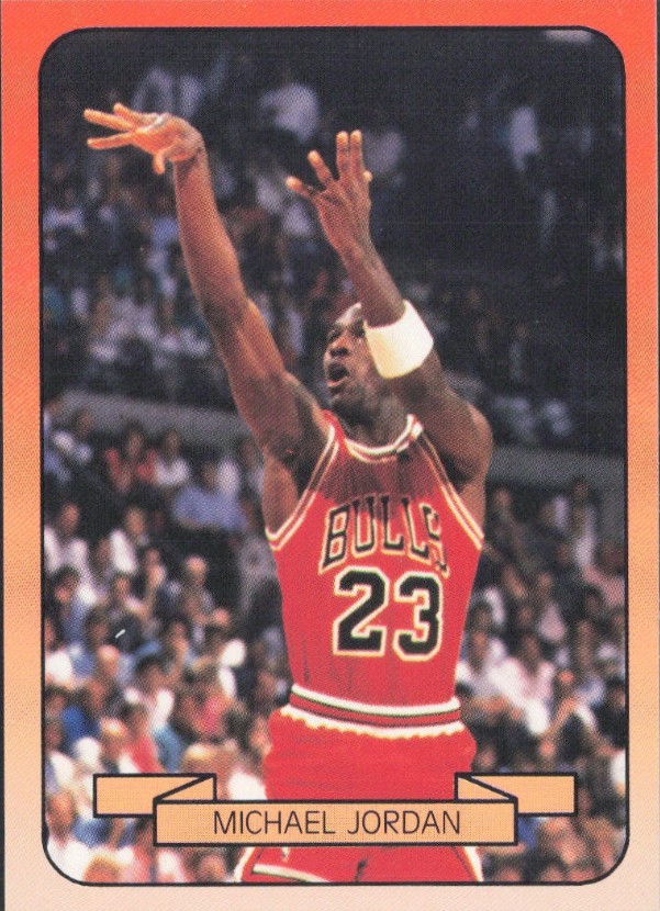 1990 Living Legends Orange (unlicensed) #NNO Michael Jordan Front
