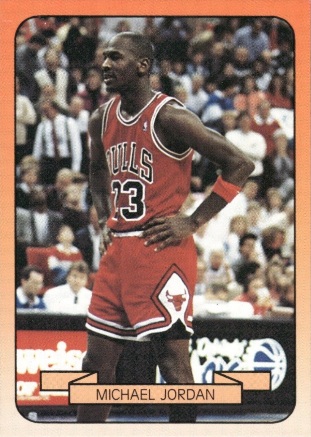1990 Living Legends Orange (unlicensed) #NNO Michael Jordan Front