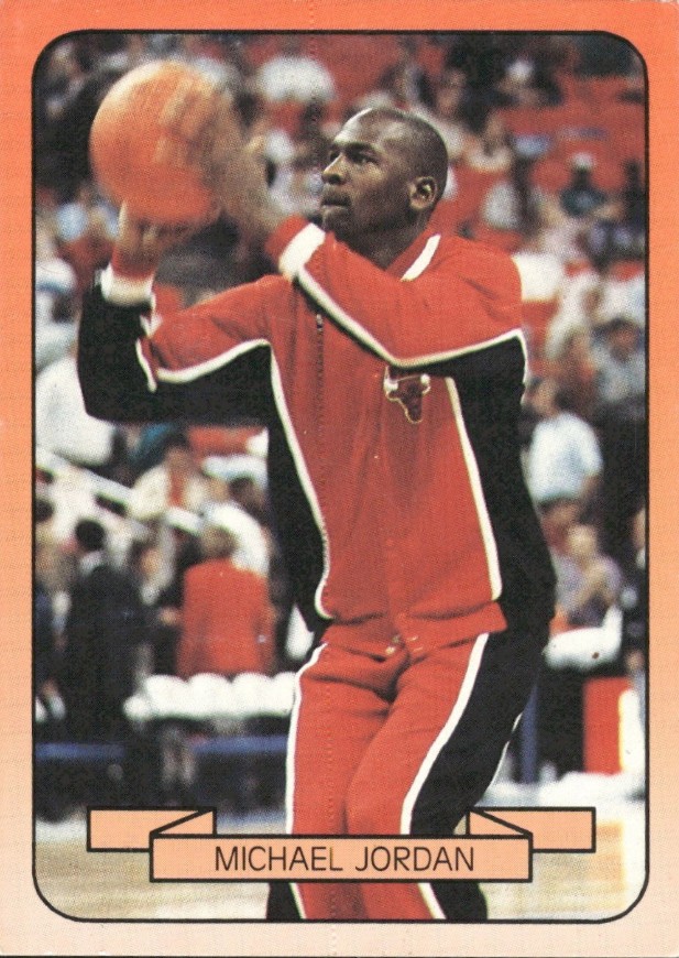 1990 Living Legends Orange (unlicensed) #NNO Michael Jordan Front