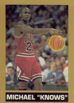 1990 Michael Jordan "Knows" (unlicensed) #NNO Michael Jordan - Offense Front