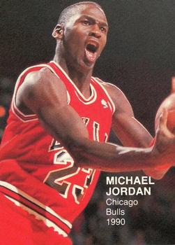 1990 N.B.A. Superstars (Black Back) (unlicensed) #NNO Michael Jordan - Close up Front