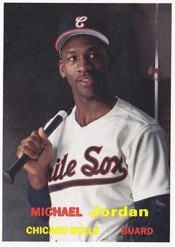 1990 SCD Baseball Card Price Guide Monthly #51 Michael Jordan Front