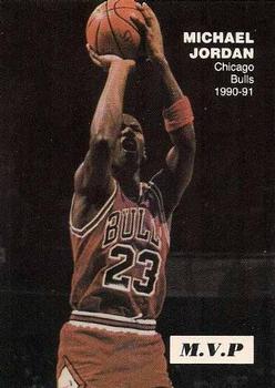1990-91 NBA Superstars MVP (unlicensed) #1 Michael Jordan Front