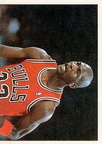 1990-91 Panini Stickers Spanish #205 Michael Jordan Front