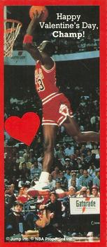 1991 Cleo Michael Jordan Valentines #NNO Michael Jordan - Happy Valentine's Day, Champ! Front