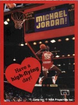 1991 Cleo Michael Jordan Valentines #NNO Michael Jordan - Have A High-Flying Day! Front
