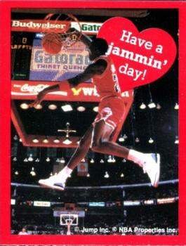 1991 Cleo Michael Jordan Valentines #NNO Michael Jordan - Have A Jammin' Day! Front