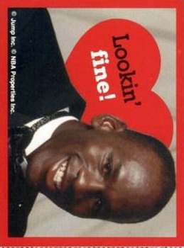 1991 Cleo Michael Jordan Valentines #NNO Michael Jordan - Lookin' Fine! Front