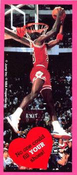 1991 Cleo Michael Jordan Valentines #NNO Michael Jordan - No One Could Fill Your Shoes! Front
