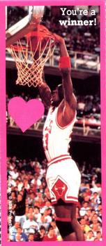 1991 Cleo Michael Jordan Valentines #NNO Michael Jordan - You're A Winner! Front
