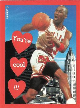 1991 Cleo Michael Jordan Valentines #NNO Michael Jordan - You're cool Front