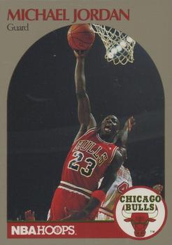 1991 Hoops 100 Superstars #13 Michael Jordan Front