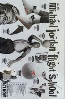 1991 Nike Michael Jordan/Spike Lee #6 Michael Jordan Front