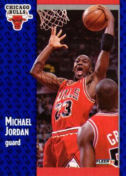 1991-92 Fleer #29 Michael Jordan Front