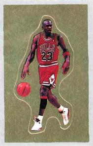 1991-92 Panini Stickers #190 Michael Jordan Front