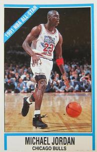 1991-92 Panini Stickers Spanish/Portuguese #96 Michael Jordan Front