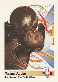 1991-92 SkyBox #334 Michael Jordan Front