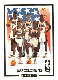 1991-92 SkyBox #NNO Team USA Card Front