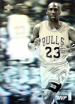 1991-92 Upper Deck - Award Winner Holograms #AW4 Michael Jordan Front