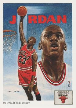 1991-92 Upper Deck #75 Michael Jordan - VAR: 1991 "Upper Deck" text hologram on back Front