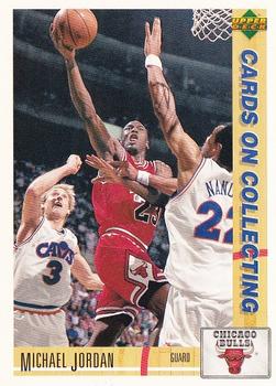 1991-92 Upper Deck Italian #178 Michael Jordan - VAR: Hologram on back is 1992 style (Diamond logo) Front