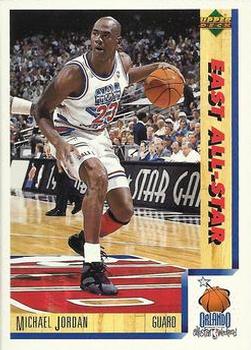 1991-92 Upper Deck Italian #4 Michael Jordan - VAR: Hologram on back is 1992 style (Diamond logo) Front