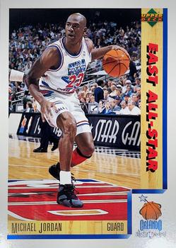 1991-92 Upper Deck Italian #4 Michael Jordan - VAR: Hologram on back is 1993 style (Upper Deck text and diamond logo) Front